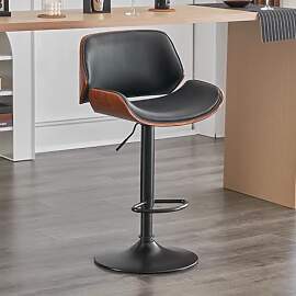 Baodiale Moderne Barhocker aus Kunstleder,