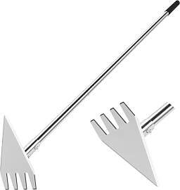 BARAYSTUS Doppelkopf Gartenhacke, Multifunktionale 