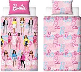 Barbie Character World Wende-Bettwäsche-Set für