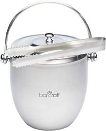 Bar Craft Eiskübel mit Deckel und Eiszange,