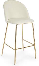 Barhocker Carry 2er-Set aus Samt, modern