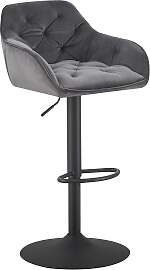 Barhocker Eileen Grau/Schwarz