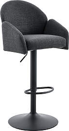 Barhocker HELA "HOLLY", anthrazit,