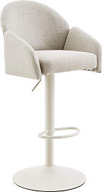 Barhocker HELA "HOLLY", beige, creme,