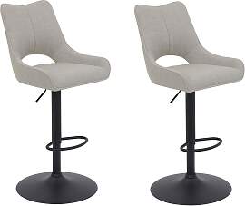 Barhocker HELA "ROCKPORT", beige, B:50cm 