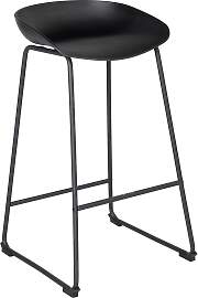 Barhocker in Schwarz
