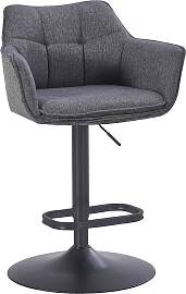 Barhocker Lina Grau/Schwarz