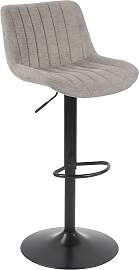Barhocker Lovis Grau/Schwarz