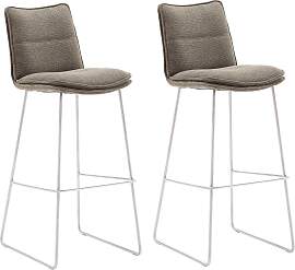 Barhocker MCA FURNITURE "Hampton", braun 