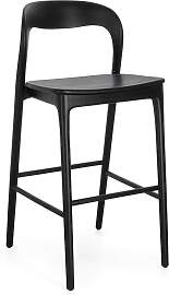 Barhocker Miley aus Teakholz, skandinavisches