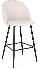 Barhocker New Tanya 2er-Set aus Stoff, modern