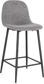 Barhocker Odelia 2er-Set aus Stoff, modern