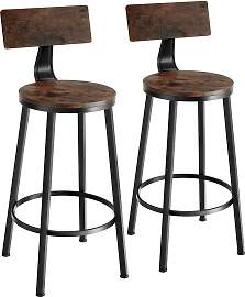 Barhocker Poole - Industrial Holz dunkel,