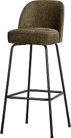 Barhocker Vogue aus Struktursamt, modernes Design, 
