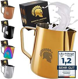 Barista Legends® Milchkännchen Edelstahl 600ml - 