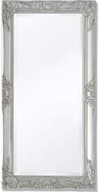 Barock-Stil Wandspiegel 100x50 cm Silber