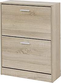 Baroni Home Platzsparender Schuhschrank aus