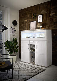 Barschrank HBZ "Romance", weiß (sibiu