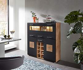Barschrank INNOSTYLE "Sonate", schwarz,