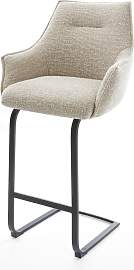 Barstuhl Alja-Flex Webstoff Soft Beige