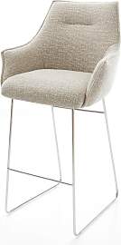 Barstuhl Alja-Flex Webstoff Soft Beige
