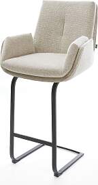 Barstuhl Clea-Flex Webstoff Soft Beige