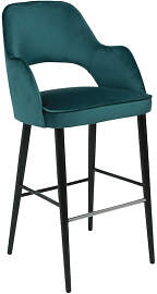 Barstuhl gepolstert im Retro Look NOVA