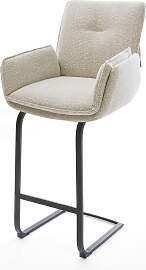 Barstuhl Nela-Flex Webstoff Soft Beige