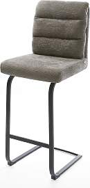 Barstuhl Pela-Flex Bouclé Soft Schlamm