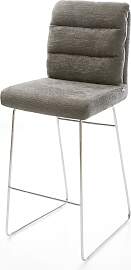 Barstuhl Pela-Flex Bouclé Soft Schlamm