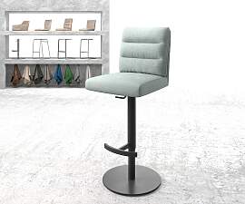 Barstuhl Pela-Flex Stripes Mint Drehfuß