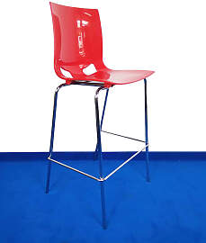 Barstuhl Thekenstuhl Tresenstuhl Fondo rot SH 74