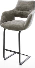 Barstuhl Yago-Flex Bouclé Soft Schlamm