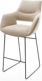 Barstuhl Yago-Flex Materialmix Mikrofaser Schlamm