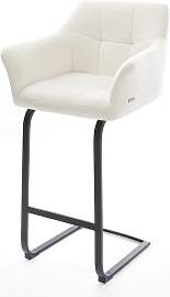 Barstuhl Yulo-Flex Bouclé Soft Beige