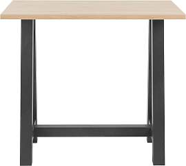 Bartisch MÄUSBACHER, schwarz (schwarzstahl,