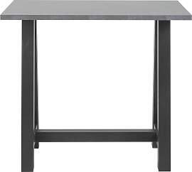 Bartisch MÄUSBACHER, schwarz (schwarzstahl,