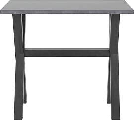 Bartisch MÄUSBACHER, schwarz (schwarzstahl,