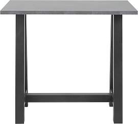 Bartisch MÄUSBACHER, schwarz (schwarzstahl,