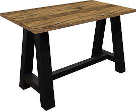 Bartisch MÄUSBACHER, schwarz (schwarzstahl,