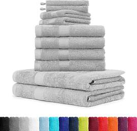 BaSaTex - 10er Pack Handtuch Komplett-Set -