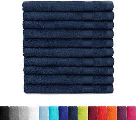 BaSaTex Frottee Gästehandtücher 30x50 im 10er