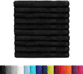 BaSaTex Frottee Gästehandtücher 30x50 im 10er