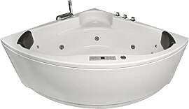 Basera® Premium Indoor Eck-Whirlpool Badewanne