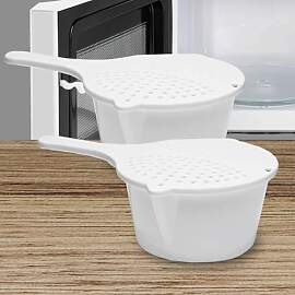 Basilico® 2er-Set Mikrowellen-Kocher – zum