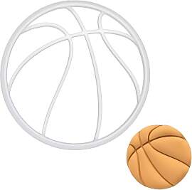 Basketball Ausstechform, 1 Teil, Bakerlogy