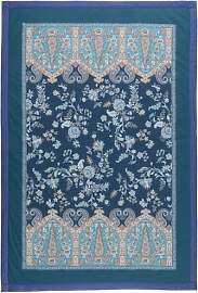 Bassetti Indian Roses Plaid aus 100% Baumwolle in