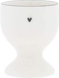 Bastion Collections Eierbecher Little Heart schwarz