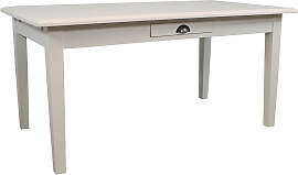 Bauernhaus Esstisch (160cm) mit Schublade shabby