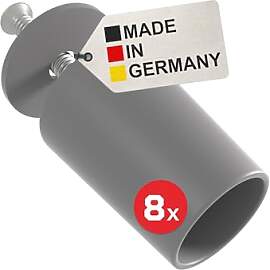 BAUHELD® Rolladen-Stopper 27mm [8 Stück] - Made